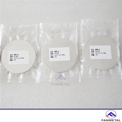 Silber Ag Sputtertargets
